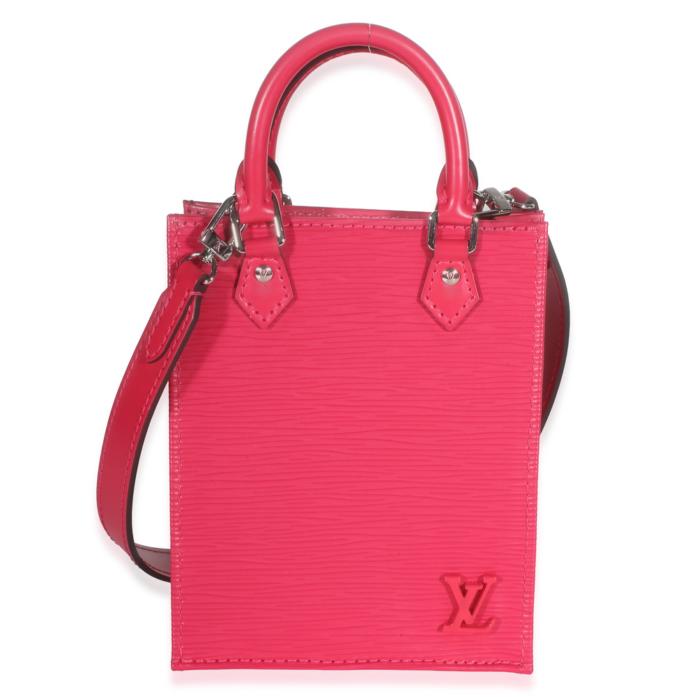 Louis Vuitton Hot Pink Epi Sac Plat XS